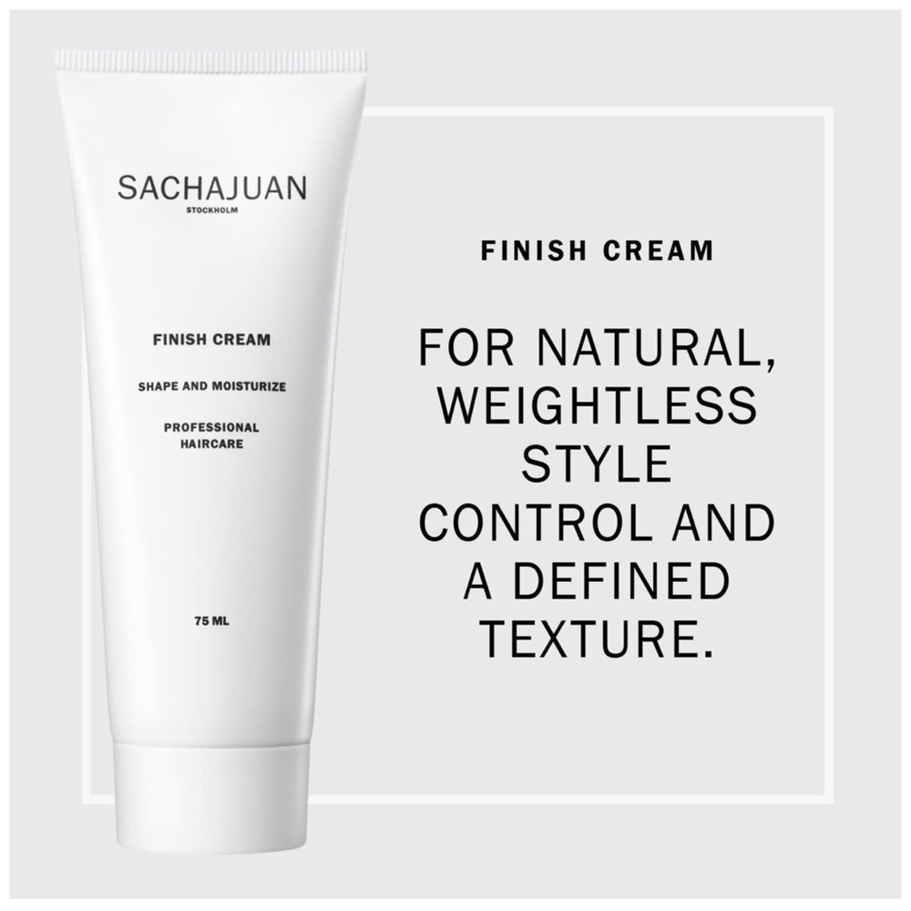 SachaJuan Stockholm Finish Cream - Shape And Moisturize - 2.5 oz - New - Sealed